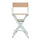 30'' Director's Chair White Frame-Tan Canvas - Casual Home