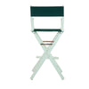 30'' Director's Chair White Frame-Hunter Green Canvas - Casual Home