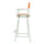 30'' Director's Chair White Frame-Tangerine Canvas - Casual Home