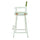 30'' Director's Chair White Frame-Lime Green Canvas - Casual Home