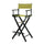 30'' Director's Chair Black Frame-Olive Canvas - Casual Home