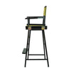 30'' Director's Chair Black Frame-Olive Canvas - Casual Home