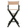 30'' Director's Chair Black Frame-Tan Canvas - Casual Home