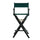 30'' Director's Chair Black Frame-Hunter Green Canvas - Casual Home