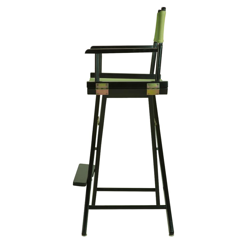 30'' Director's Chair Black Frame-Lime Green Canvas - Casual Home