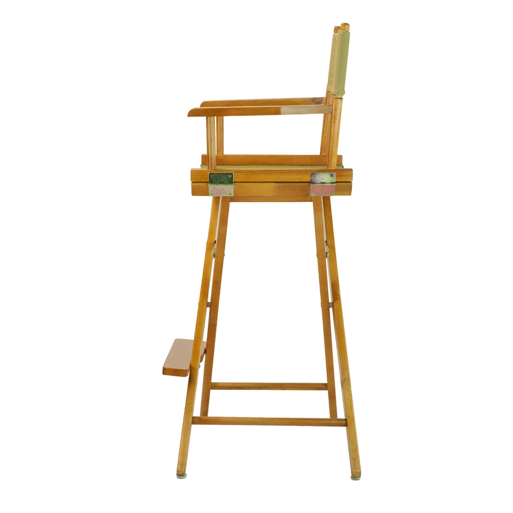 30'' Director's Chair Honey Oak Frame- Olive Canvas - Casual Home