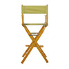 30'' Director's Chair Honey Oak Frame- Olive Canvas - Casual Home