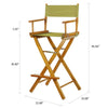 30'' Director's Chair Honey Oak Frame- Olive Canvas - Casual Home