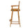 30'' Director's Chair Honey Oak Frame-Tan Canvas - Casual Home