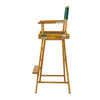 30'' Director's Chair Honey Oak Frame-Hunter Green Canvas - Casual Home