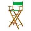 30'' Director's Chair Honey Oak Frame-Green Canvas - Casual Home