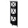 Montego 4-Shelf Corner Folding Bookcase-Black - Casual Home