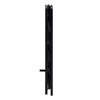 Montego 4-Shelf Corner Folding Bookcase-Black - Casual Home