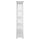 Mission Style 5-Shelf Bookcase - White - Casual Home