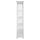 Mission Style 5-Shelf Bookcase - White - Casual Home