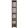Mission Style 5-Shelf  Bookcase-Walnut - Casual Home