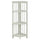 4-Shelf Corner Folding Bookcase-White - Casual Home