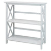 Montego 3-Shelf Bookcase-White - Casual Home