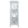 Montego 3-Shelf Bookcase-White - Casual Home