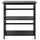 Montego 3-Shelf Bookcase-Espresso - Casual Home