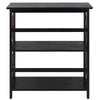 Montego 3-Shelf Bookcase-Espresso - Casual Home