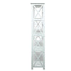 Montego 5-Shelf Bookcase-White - Casual Home
