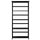 Montego 5-Shelf Bookcase-Black - Casual Home
