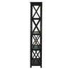 Montego 5-Shelf Bookcase-Espresso - Casual Home