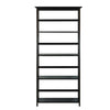 Montego 5-Shelf Bookcase-Espresso - Casual Home
