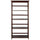 Montego 5-Shelf Bookcase-Walnut - Casual Home