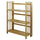 3-Shelf Folding Stackable Bookcase 27.5'' Wide-Natural - Casual Home