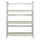 3-Shelf Folding Stackable Bookcase 27.5'' Wide-White - Casual Home