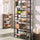 3-Shelf Folding Stackable Bookcase 27.5'' Wide - Chestnut - Casual Home