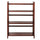 3-Shelf Folding Stackable Bookcase 27.5'' Wide-Walnut - Casual Home
