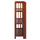 3-Shelf Folding Stackable Bookcase 27.5'' Wide-Walnut - Casual Home