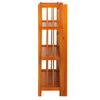 3-Shelf Folding Stackable Bookcase 27.5'' Wide-Honey Oak - Casual Home