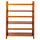 3-Shelf Folding Stackable Bookcase 27.5'' Wide-Honey Oak - Casual Home