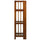 3-Shelf Folding Bookcase 14'' Wide-Honey Oak - Casual Home