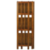 3-Shelf Folding Bookcase 14'' Wide-Honey Oak - Casual Home