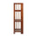 3-Shelf Folding Bookcase 14'' Wide-Mahogany - Casual Home