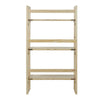 3-Shelf Folding Student Bookcase 20.75'' Wide-Natural - Casual Home
