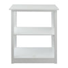 Adams 3-Shelf Bookcase with Concealed Sliding Track, Concealment Furniture - Casual Home