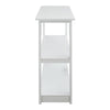 Adams 3-Shelf Bookcase with Concealed Sliding Track, Concealment Furniture - Casual Home