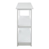 Adams 3-Shelf Bookcase with Concealed Sliding Track, Concealment Furniture - Casual Home