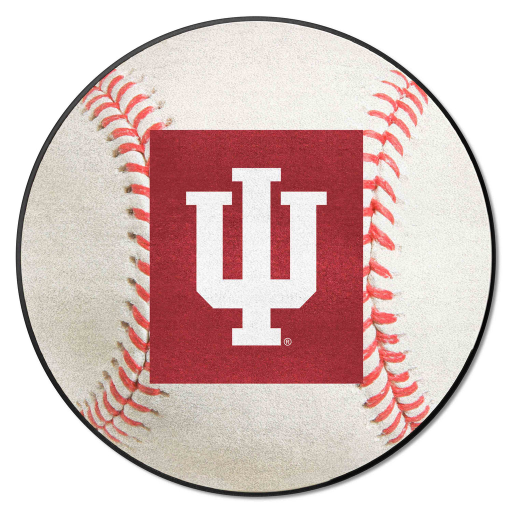 Fanmats - Indiana University Baseball Mat 27'' diameter