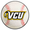 Fanmats - Virginia Commonwealth University Baseball Mat 27'' diameter