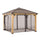 Universal Mosquito Netting for 9 × 9 ft Wood Framed Gazebos - Sunjoy