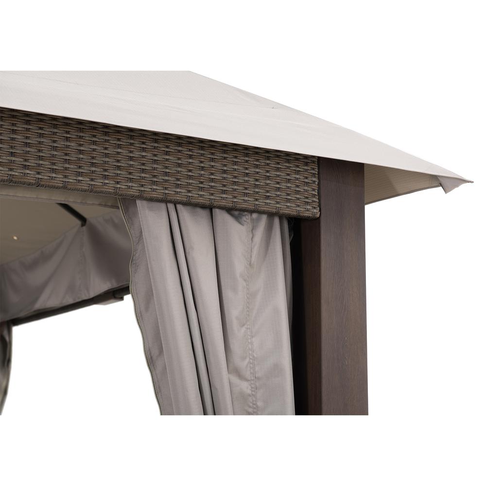 Fiona 11 ft. x 13 ft. 2-tier Patio Gazebo - Sunjoy