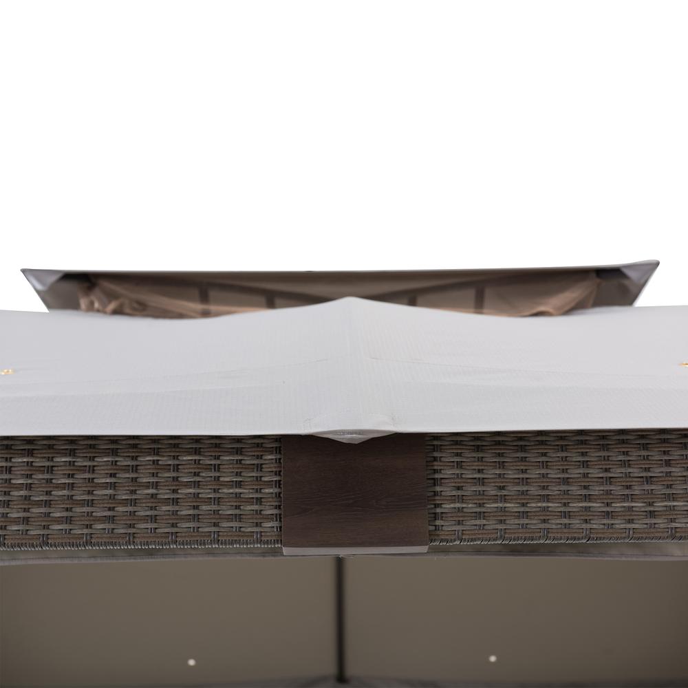 Fiona 11 ft. x 13 ft. 2-tier Patio Gazebo - Sunjoy