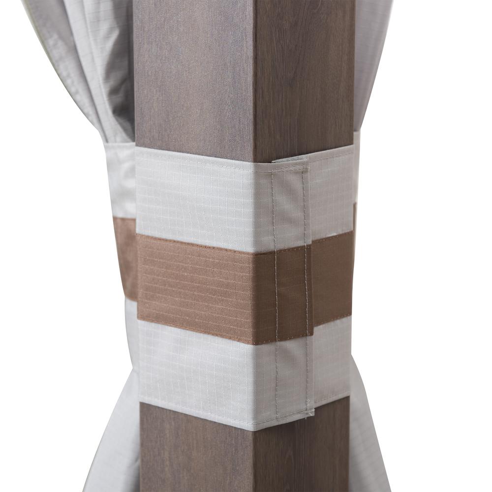 Fiona 11 ft. x 13 ft. 2-tier Patio Gazebo - Sunjoy